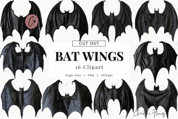 Download Cut out Bat Wings Clipart, Halloween PNG - Bat Collection