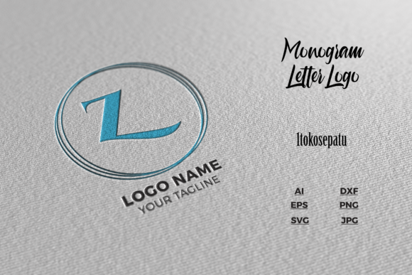 Download Logo Letter Z Blue Texture Mockup - Texture mockup Collection