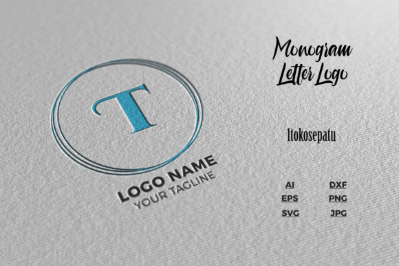 Download Logo Letter T Blue Texture Mockup - Texture mockup Collection