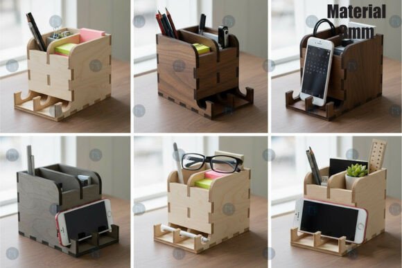 Download Cell Phone Holder with Desk Organizer - Desk Collection